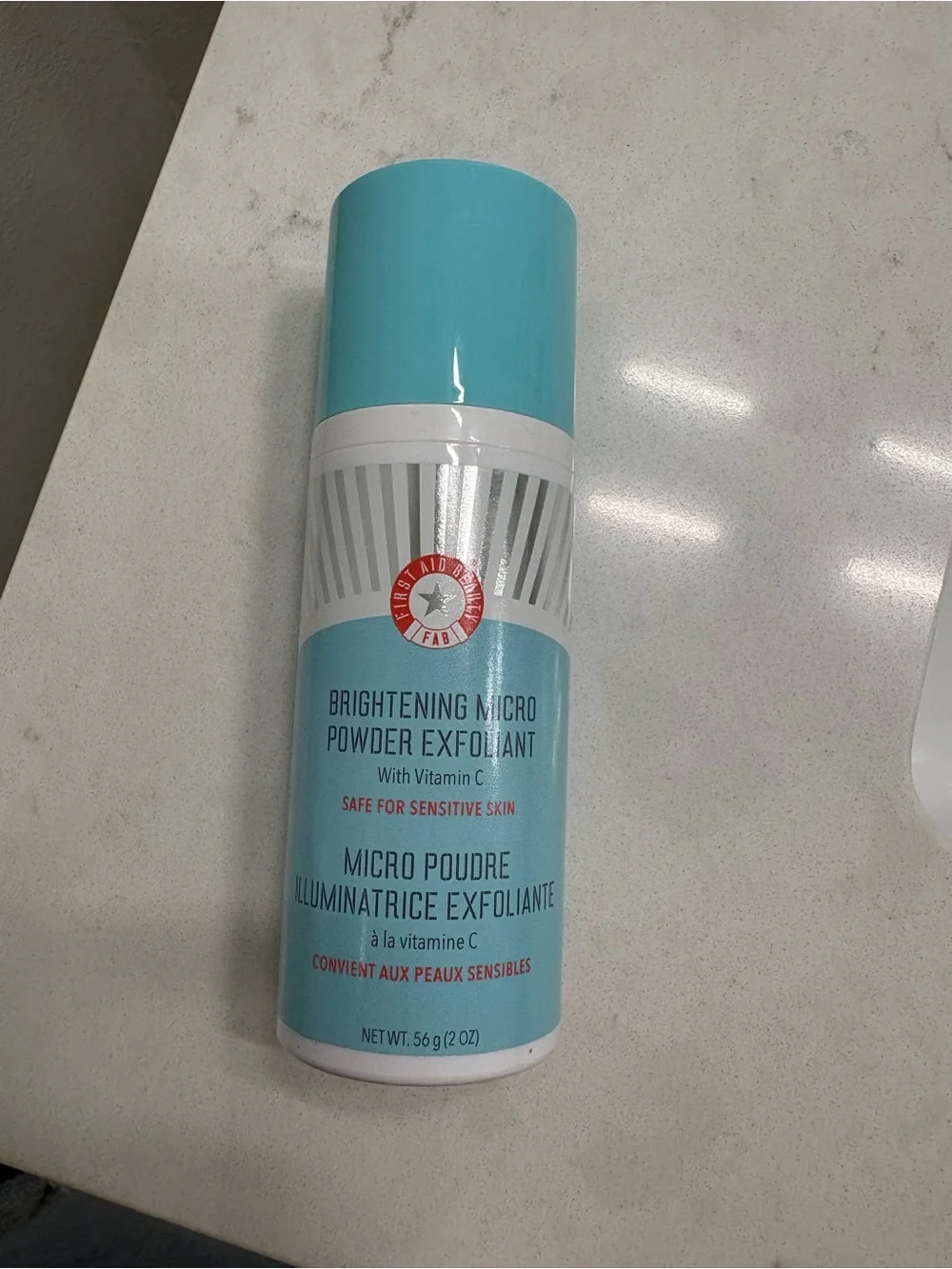 First Aid Beauty Brightening Micro Powder Exfoliant - NEW